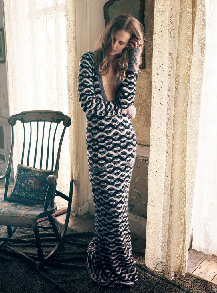 Elisabeth Erm shoot by Regan Cameron fo October 2015 issue of Harper's Bazaar UK